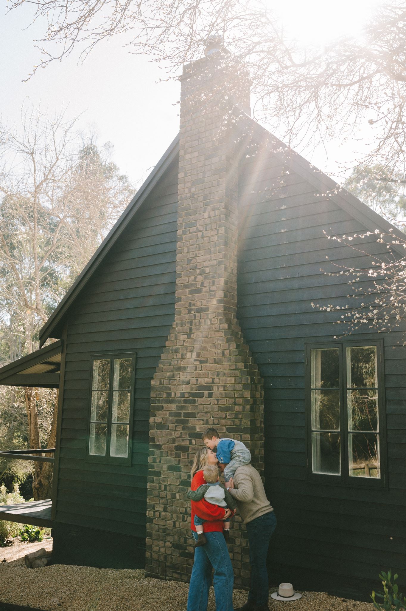 adelaide hills cosy relaxed family session